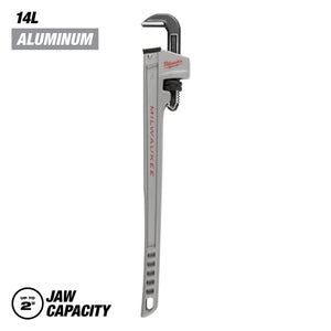 Milwaukee 48-22-7215 14" Aluminum Pipe Wrench w/ Power Length Handle