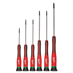 Milwaukee 48-22-2610 6PC TORX® Precision Screwdriver Set w/ Case (Open Box)