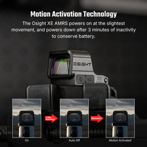 Olight OSight XE AMRS Enclosed Red Dot Sight w/ RMR & Side-Loading Battery