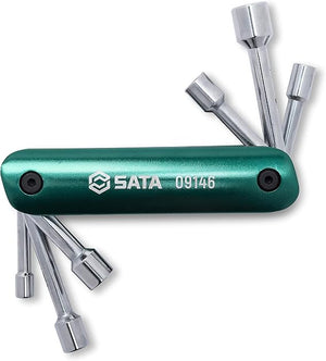 SATA ST09146 6PC SAE Folding Nut Drivers