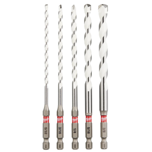 Milwaukee 48-20-8898 5PC Impact Carbide Multi-Material Drill Bit Set (Open Box)