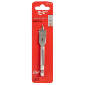 Milwaukee 48-27-0007 5/8" x 4.5" Flat Boring Bit