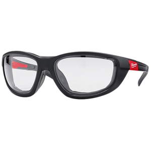 Milwaukee 48-73-2041 Clear Performance Safety Glasses with Gasket (Polybag)