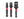 Milwaukee 48-32-5033 SHOCKWAVE Impact Hex Shank Socket Adapter Set