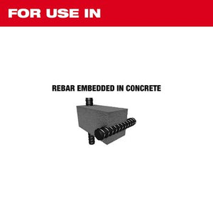 Milwaukee 48-20-6710 9/16 in. x 12 in. SDS-Plus Rebar Cutter