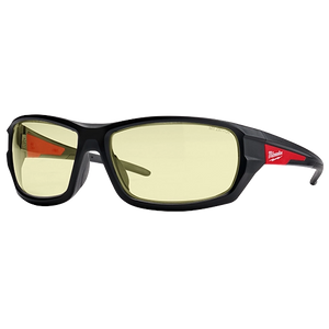 Milwaukee 48-73-2120 Yellow Performance Safety Glasses Fog-Free Lenses