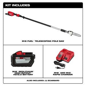 Milwaukee 3013-21 M18 FUEL™ Telescoping Pole Saw Kit