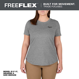 Milwaukee F452 Women's FREEFLEX™ Hybrid Tee - Short Sleeve