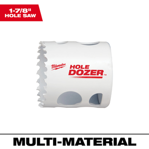 Milwaukee 49-56-0112 1-7/8" HOLE DOZER™ Bi-Metal Hole Saw