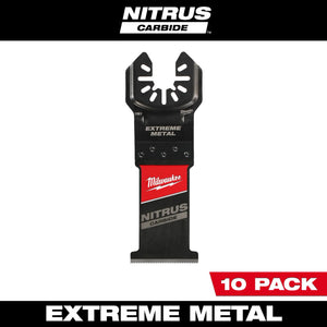 Milwaukee 49-25-1569 1-3/8" Nitrus Metal Cutting Oscillating Multi Blade 10CT