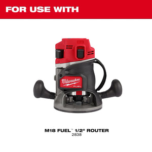 Milwaukee 48-10-2838 1/2" Router Plunge Base (Missing Plastic Pieces)