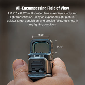 Olight OSight XE AMRS Enclosed Red Dot Sight w/ RMR & Side-Loading Battery