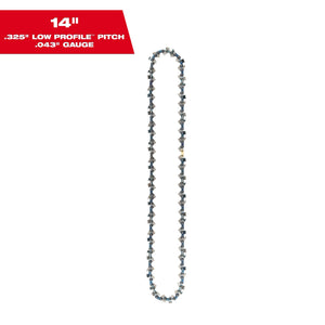 Milwaukee 49-16-2744 14" Top Handle Chainsaw Chain w/ 59-Drive Links (Open Box)