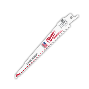 Milwaukee 48-01-7035 6" 5 TPI Wood Cutting Sawzall Blade 100CT