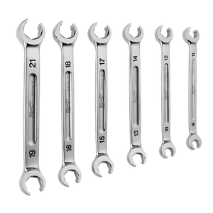 Milwaukee 48-22-9471 6pc Double End Flare Nut Wrench Set - Metric