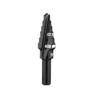 Milwaukee 48-89-9206 #6 Step Drill Bit, 3/8" & 1/2" by 1/16"