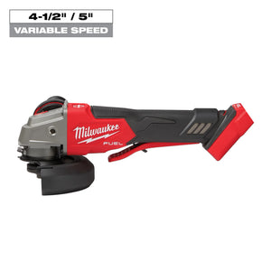 Milwaukee 2888-20 M18  4-1/2" / 5" Variable Braking Grinder, Paddle Switch