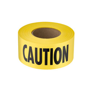Empire 77-1001 Yellow/Black Barricade Tape CAUTION - 3" Width x 1000' Length