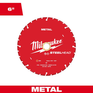 Milwaukee 49-93-7815 6” STEELHEAD™ Metal Cutting Diamond Blade