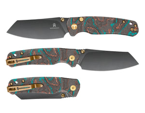 Bestechman BMK24-C-18 Exclusive, Cicada's Wing, Shipwreck Camo Carbon, 14C28N, DLC
