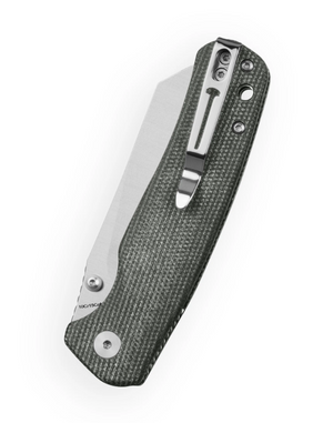 Bestechman BMK24-M-3 Cicada's Wing-Micarta, Grey, 10Cr15CoMoV, Satin