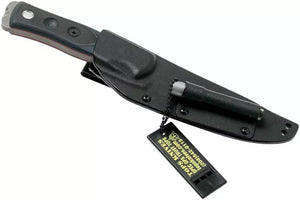 TOPS Knives BROS-154-BLK10 Fieldcraft by Brothers of Bushcraft 154cm, Stainless
