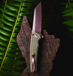 ProTech BSW26.MALIBU.1, Green Aluminum, MagnaCut, Copper Rose PVD, (Serialized #6 of 100)