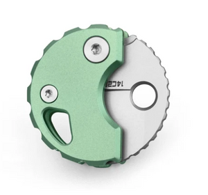 Bestechman BM20D Turtle-Titianium, Green, 14C28N, Bead Blasted