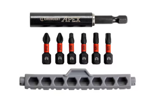 Crescent CABDG1R-7 7PC Impact Driver Bit Set