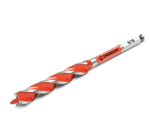 Crescent CDAG-7531 Solid Auger Drill Bit, 9/16" x 7-1/2"