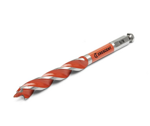 Crescent CDAG-7533 Solid Auger Drill Bit, 5/8" x 7-1/2"