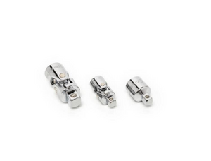 Crescent CDTA14C 3-Piece 1/4" and 3/8" Drive Universal Joint and Adapter Set