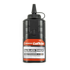 Crescent CB08BL 8 oz Black Chalk Refill