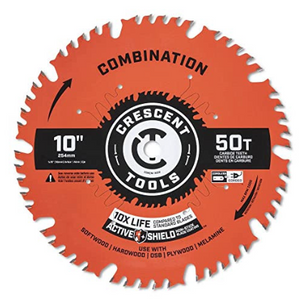Crescent CSBCM-1050 10" 50T COMBINATION BLADE