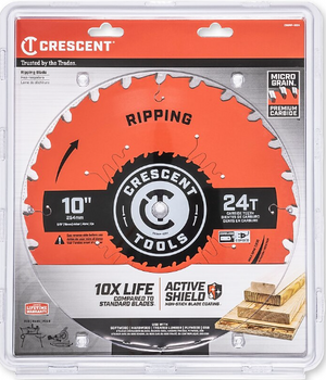 Crescent CSBRP-1024 10" 24-tooth ripping carbide blade