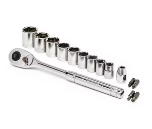Crescent CSWS38SAE15 15-Piece 3/8" Drive 6Pt SAE Mechanics Tool Set