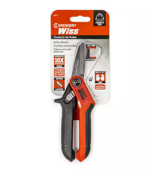 CRESCENT CW7T 7-1/2" Titanium Coated Tradesman Utility Shears