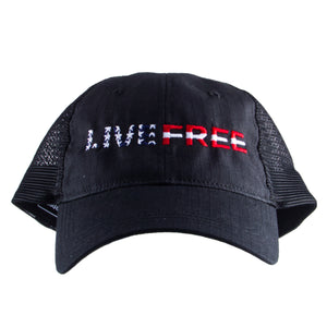 Richardson 111T Live Free Snapback Tactical Low Profile Hat
