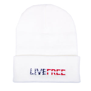 Live Free Beanie