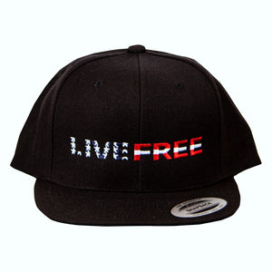Flexfit Live Free Flat Bill Hat