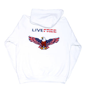 Live Free Medium Duty Hoodie