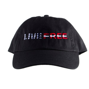 Live Free Washed Classic Dad Hat