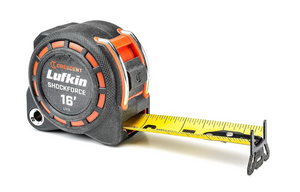 CRESCENT L1116-02 Lufkin Tape Measure 16 Foot Dual Sided Yellow Blade