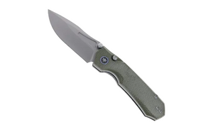 Remette MC25A Rhino Knife, Micarta, 14C28N, Ceramic Sandblasting