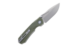 Remette MC25A Rhino Knife, Micarta, 14C28N, Ceramic Sandblasting