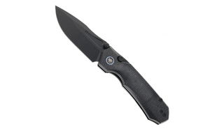 Remette MC25B Rhino Knife, Micarta, 14C28N, Titanium Plating + Stone Wash