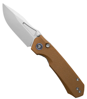 Remette MC26A RT-Rhino Knife, Micarta, 14C28N, Ceramic Sandblasting