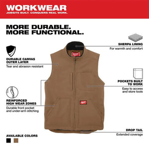 Milwaukee 801 GRIDIRON™ Sherpa-Lined Vest