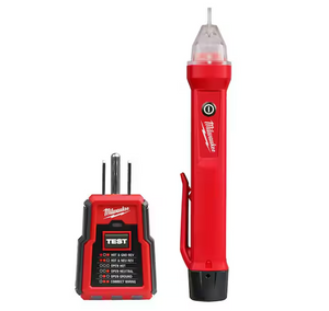 Milwaukee 3210-20 GFCI Receptacle Tester and Voltage Detector