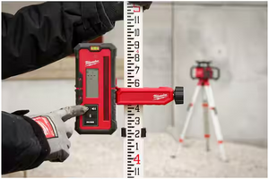 Milwaukee 3711 Red Exterior Rotary Laser Receiver